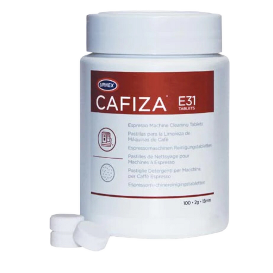 Urnex Cafiza E31 Dr. Coffee kafijas automātu tīrīšanas tabletes