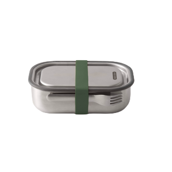 Black+Blum Stainless Steel Lunch Box Large Olive
