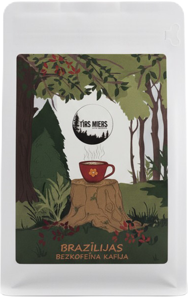 Brazīlija - Bezkofeīna kafija