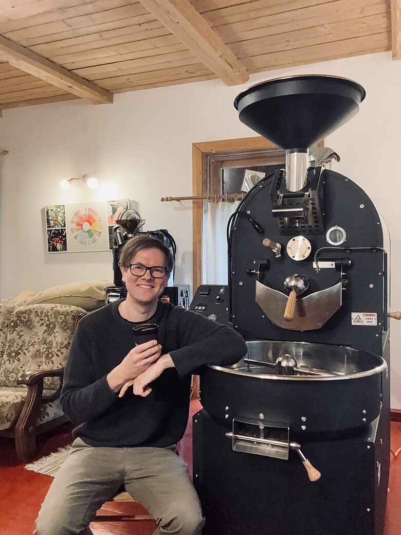 Latvian coffee roastery